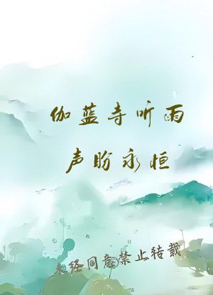 伽蓝寺听雨声盼永恒